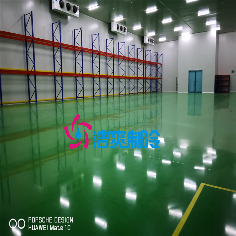 中电四建造48000m³盒马鲜生自动化食品冷链分拣冷库工程案例