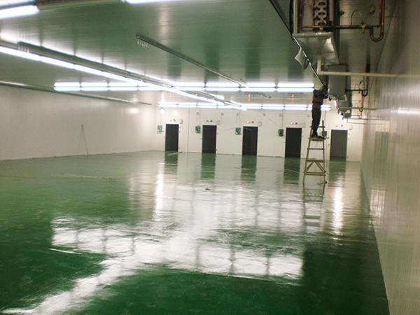 雅玛多物流冷库建造风机安装