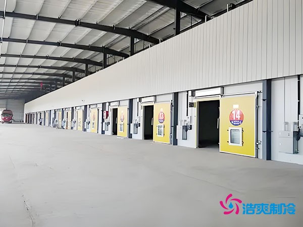 气调保鲜冷库完工图