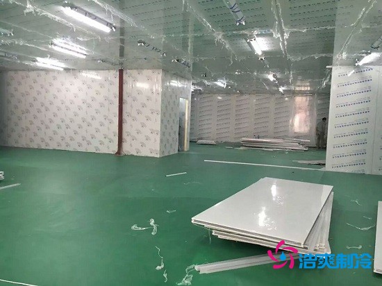 四川核源实业1000平方核桃气调保鲜冷库建造案例