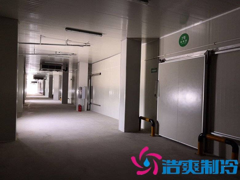 浙江佳时食品3000㎡牛肉、豆制品加工低温冷藏冷冻库完工图片