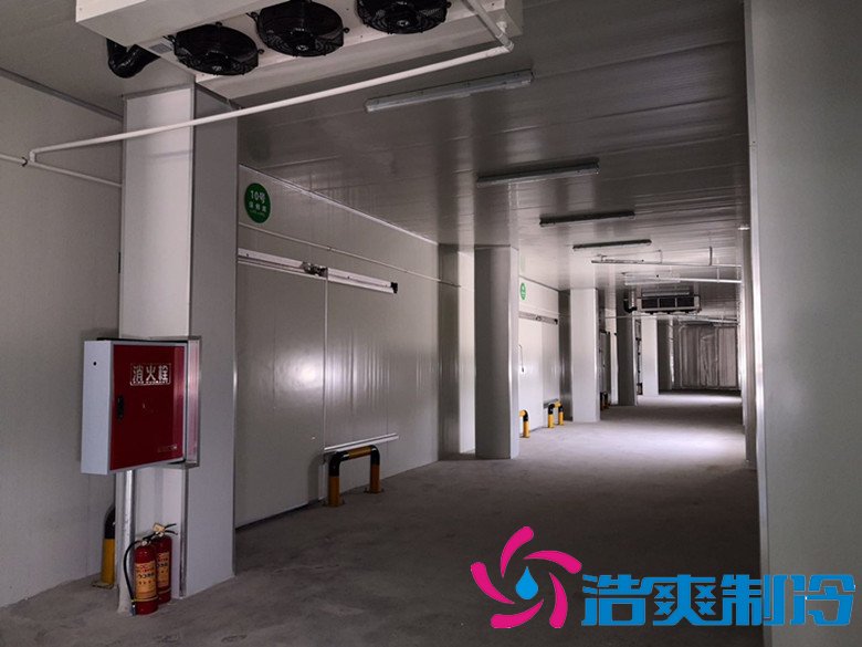 浙江佳时食品3000㎡牛肉、豆制品加工低温冷藏冷冻库完工图片